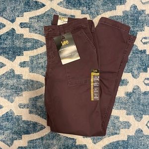 Deep purple chinos never worn